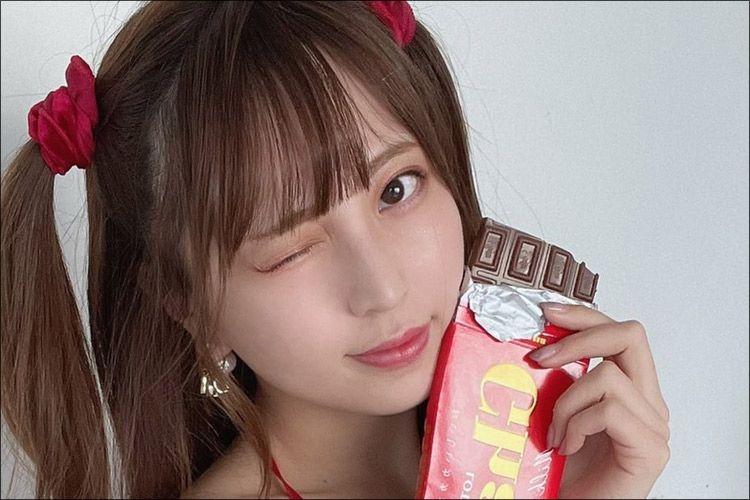 竹内星菜、甘く刺激的なバレンタインショットにファンもトロトロの画像1