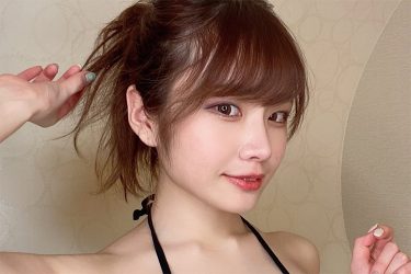 白川のぞみ、普通の水着で普通じゃない破壊力！ ビッグ美バスト投稿が大バズリ