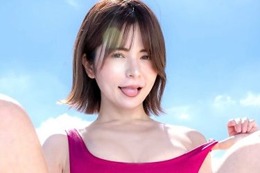 紅羽祐美、M字のお姉さん爆誕! I字水着で大胆開脚の爆裂デンジャラスカット