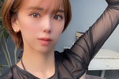 絃花みき、眠れなくなる衝撃の美白ビッグバスト