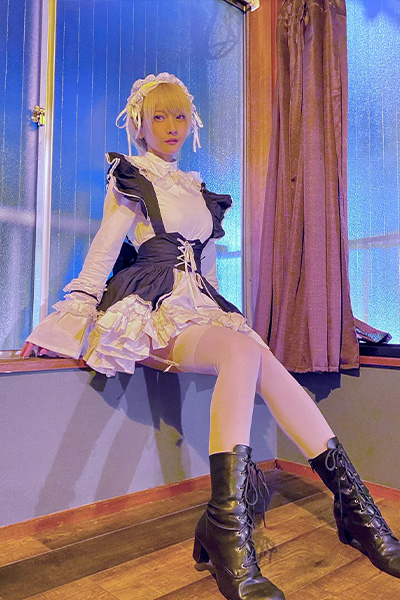 火将ロシエル、兄からもらったメイド服の画像2
