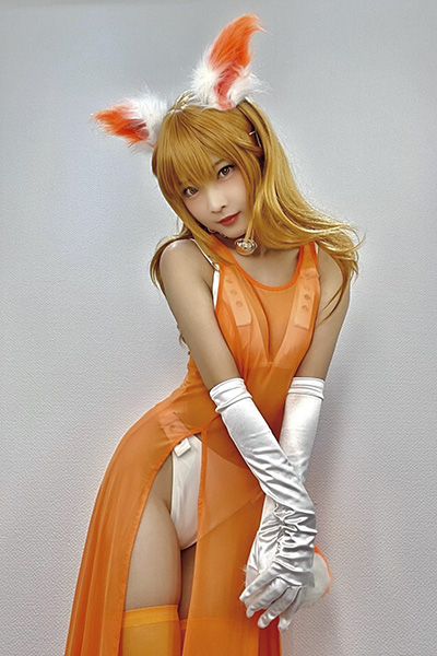 火将ロシエル、透け透けキツネ美女に大変身の画像2