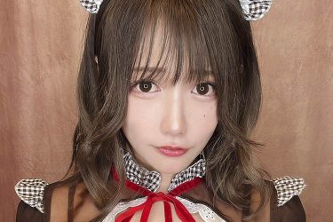 篠原みなみ、可愛い特化の美谷間バレンタイン