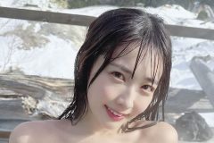 天羽希純、最高しかない雪山温泉ビキニ美女