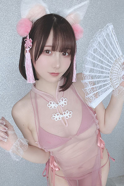 けんけん、抜群センスの桜チャイナの画像2