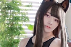 非公開: 尊みを感じて桜井、圧倒的完成度の猫耳ハイレグ