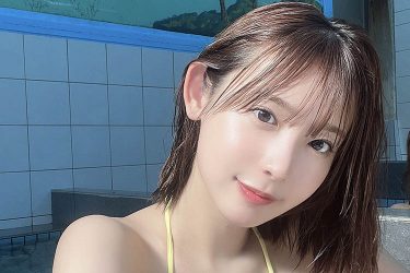 #ババババンビ水湊みお、ぷるるん美ボディinレトロ銭湯