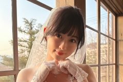 「結婚しよ」メイリ、スケスケ花嫁姿で求婚