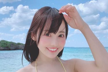 風愛ことり、ビキニに収まりきれない絶景バスト