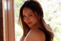 三島奈々、激熱な食い込み