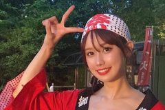 相原美咲、サザン最新MVで美ボディ炸裂