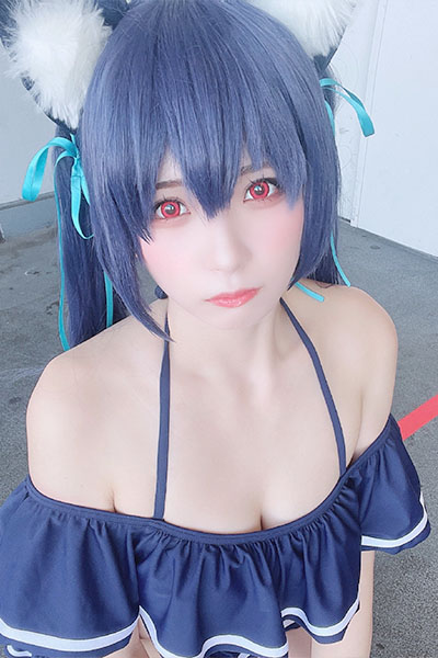 紅羽りお、鮮烈のハイビジュアルコスプレの画像2