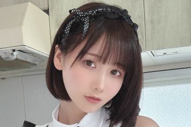 けんけん、裸エプロンの誘惑