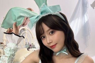 小日向ゆか、アミふわの緑バニー