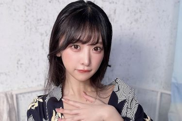 真島なおみ、はだけ浴衣の艶バスト