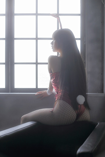 朝比奈ほのか、仄かな艶バニーの画像2