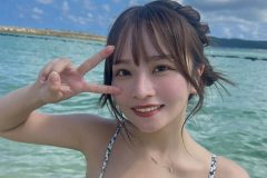 大嶋みく、シーサイドの極上グラマラスボディ