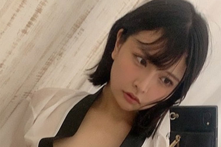 橋本ひかり、半被とふんどしで艶祭り