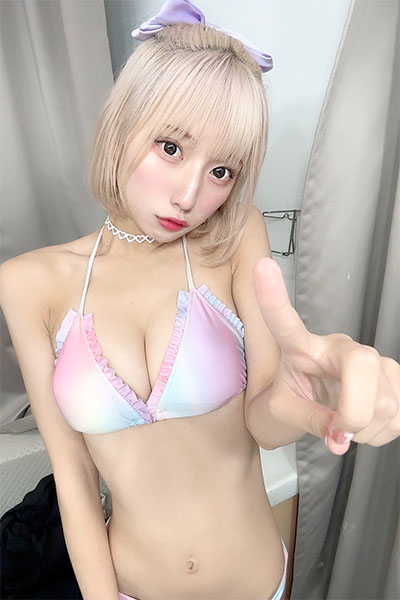 雪野まゆき、ふんわりビキニでツンツンの画像2