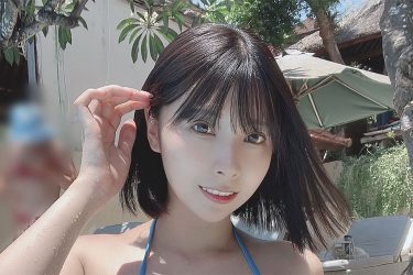 三橋くん、爽やかビキニガール