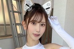 名取くるみ、ムチむちバストのサイバー猫