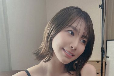 夏来唯、透けスケのモリモリ