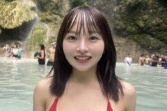大嶋みく、ハミ出しまくりの規格外バスト
