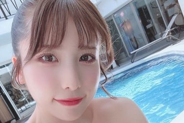 紗愛、爽やかな激アツ水着ショット