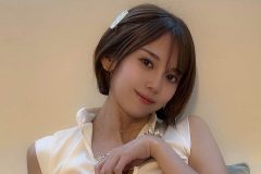 絃花みき、キワドすぎるチャイナ服で大胆露出