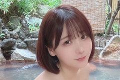 けんけん、温泉での四つん這い