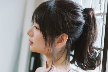 里菜、ポニテ美女のサイドパイ