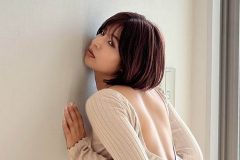 藤井マリー、はみ出す100センチの特大美ヒップ