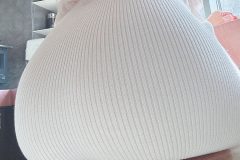 けんけん、もっちりニットワンピヒップ