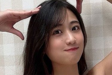 岡本杷奈、胸キュン花ランジェリー