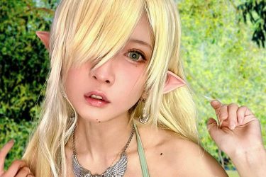 火将ロシエル、色っぽすぎるエルフ姿