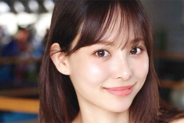 遠藤まめ、パンチの効いた胸元