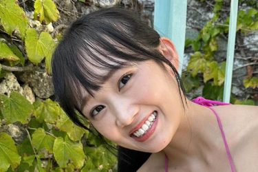 奥村梨穂、重量感がすごい…奇跡の神バスト