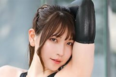 あまつまりな、ハイレグ競泳水着美女