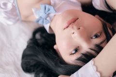 尊みを感じて桜井、仰向けボリューミー