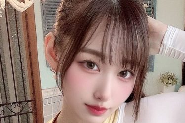 立花みりか、競泳水着の艶ボディライン