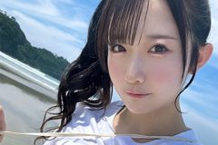 大河もも、絶景のたわわバスト