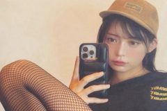 似鳥沙也加、網タイツ破りアレンジ