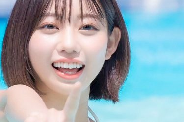 凛咲子、万バズ確実の不思議ビキニ写真