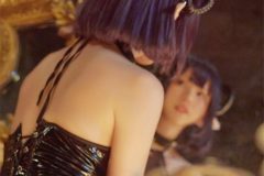 えなこ、サキュバスの桃尻