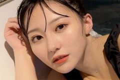 田中美久、色っぽ初プラべ水着