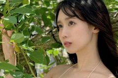 相原美咲、木漏れ日の透けランジェリー