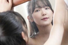 天木じゅん、ドキドキの鏡越し