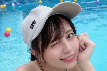 竹内星菜、スポーティウインク美女