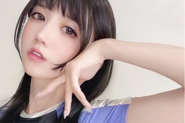 くろうさぎ、超3Dお胸