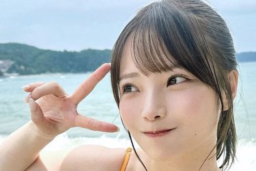 新谷姫加、笑顔はじける美ボディ